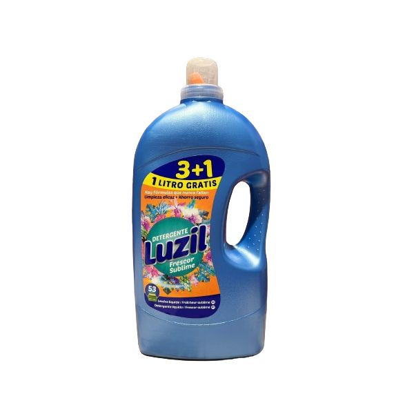 Detergente líquido luzil frescor 42+6 lavados