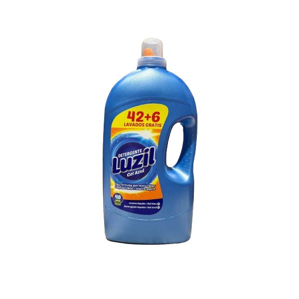 Detergente gel luzil 42+6 lavados