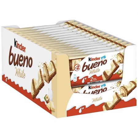 Kinder bueno blanco 30 unidades