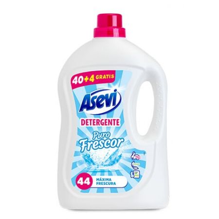 Detergente líquido puro frescor asevi 40dos