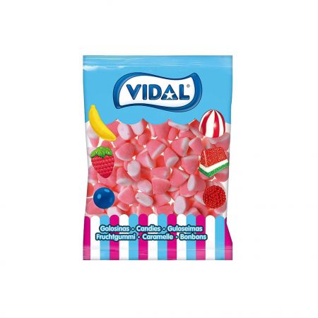 Vidal besos fresa nata 1KG