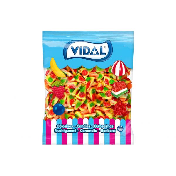 Vidal porciones pizza bolsa 250 unidades
