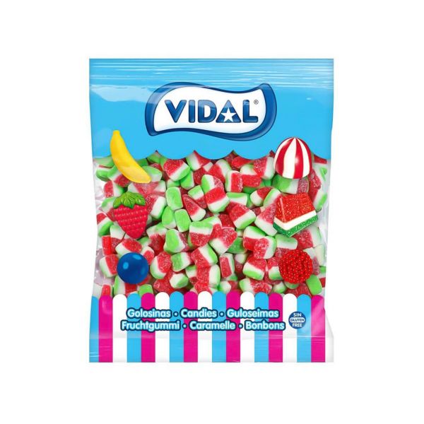 Vidal mini tajadas sandia 1KG